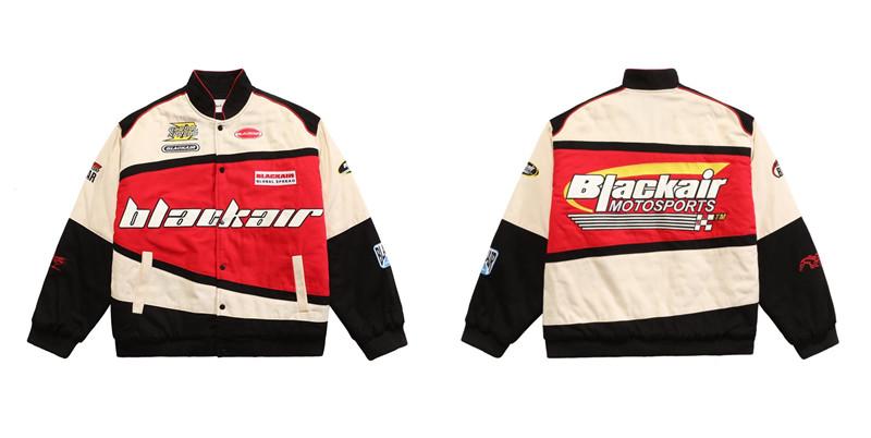 Black Air Motorsports Racing Jacket At VintageDrip