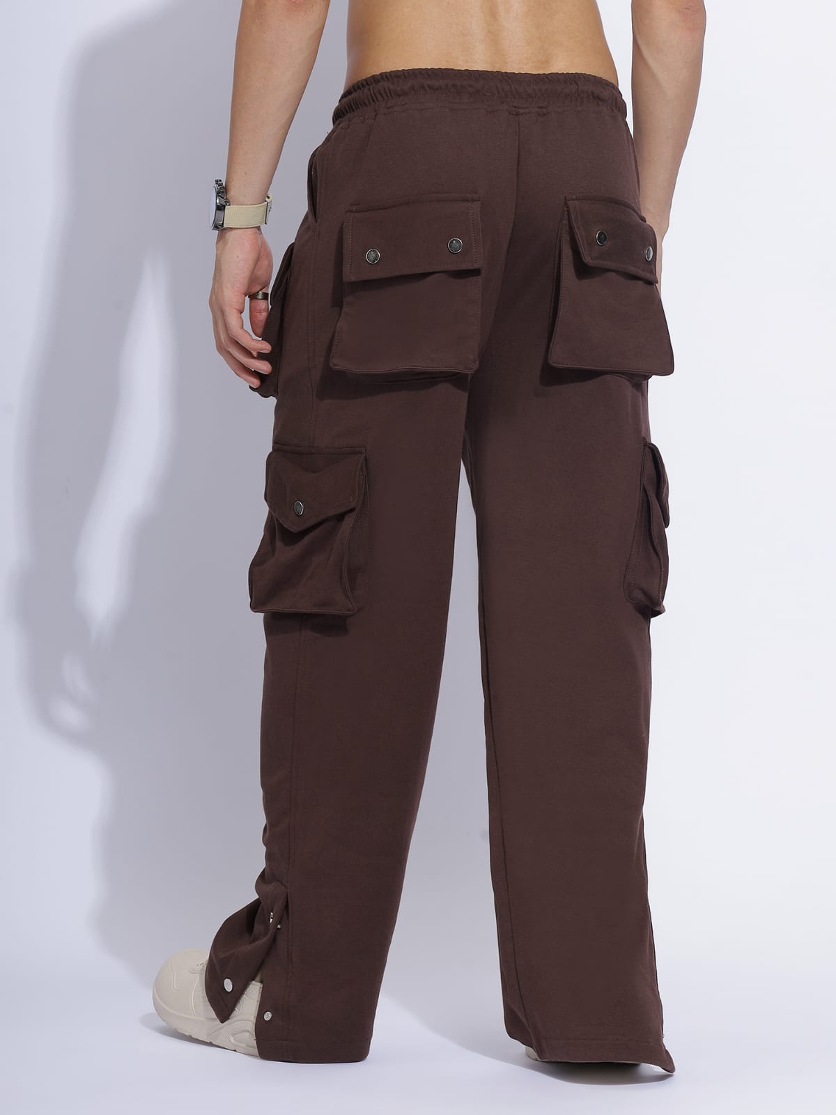 Snap bottom Cargo pants stylish and functional | vintageDrip