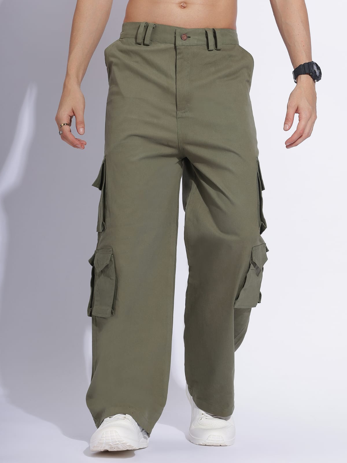 Six pocket cargo pants Trendy And Modern | vintageDrip