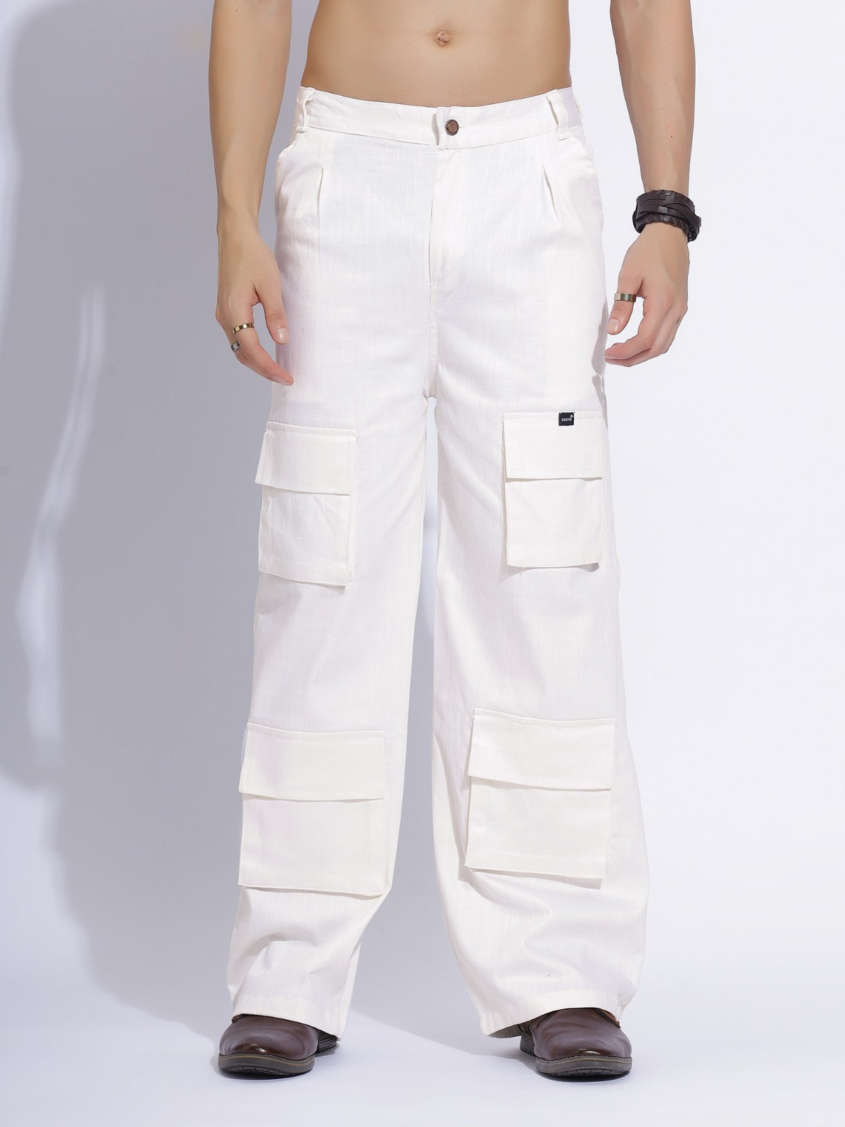 Cargo pant snap bottom six pocket stylish and modern | vintageDrip