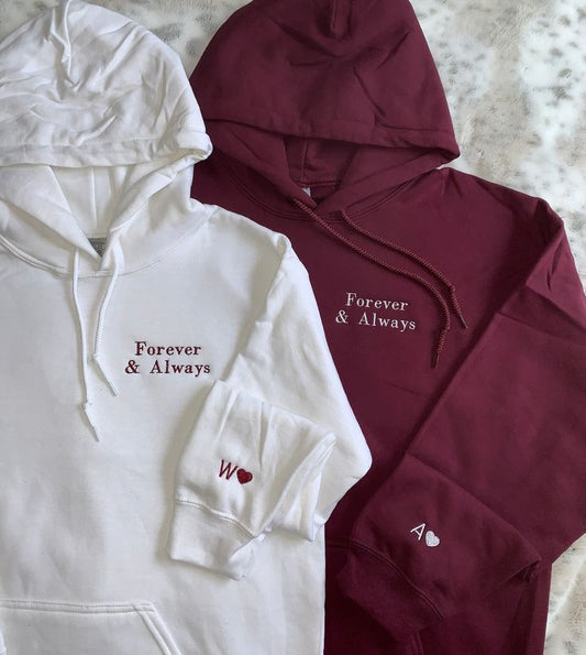 Custom Couple Hoodies – Your Love, Your Design, Your Style