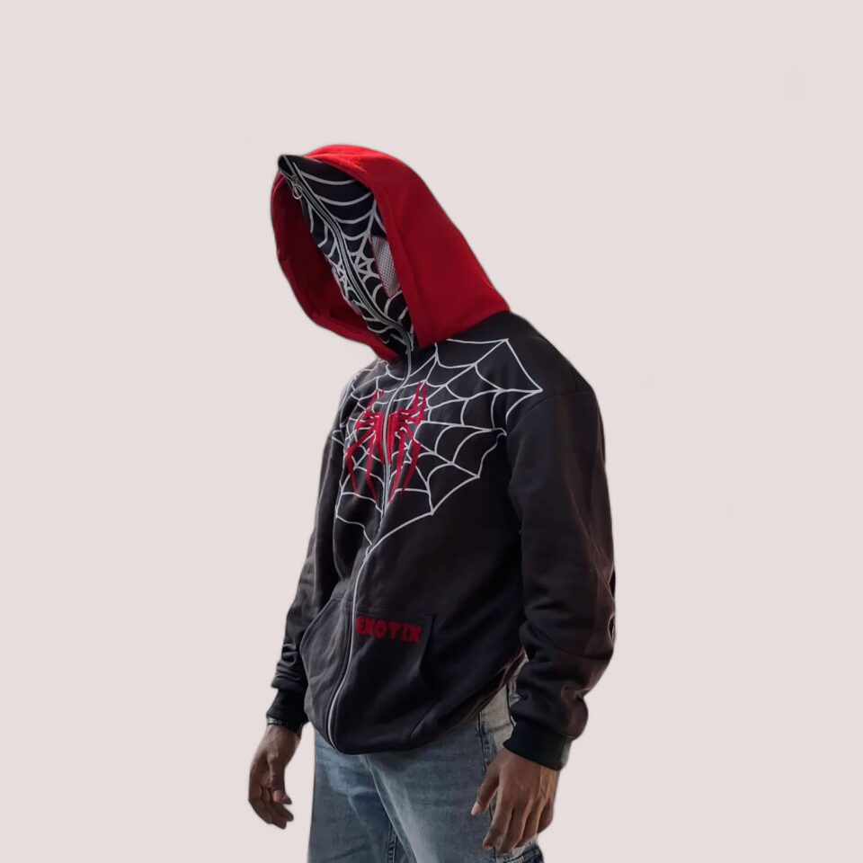 Spiderman Hoodie: Unleash Your Inner Spidey full zip