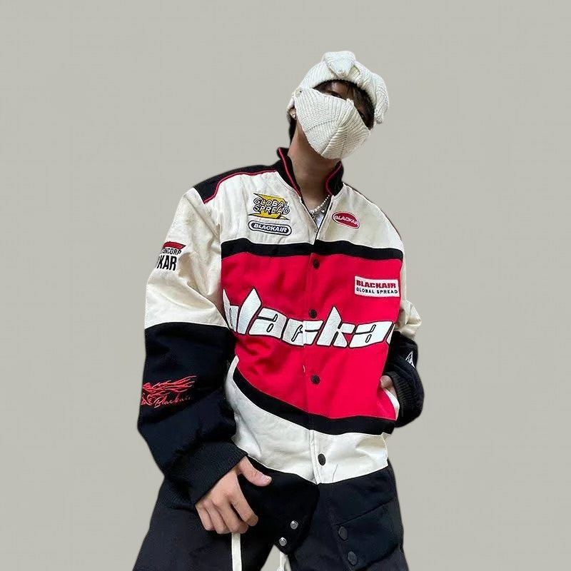 Black Air Motorsports f1 Vintage Racing Jacket