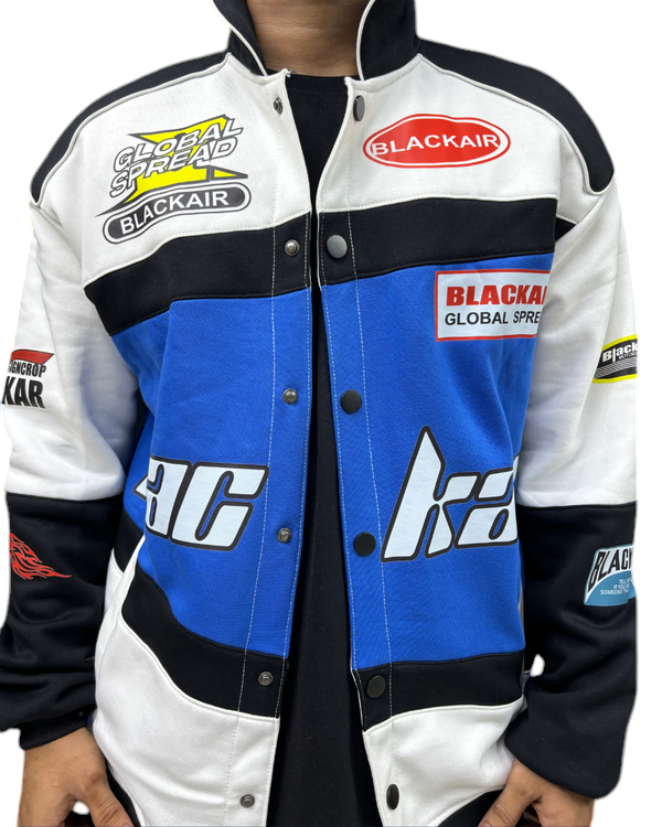 Black Air Motorsports F1 Racing Jacket Premium Turbo at vintageDrip