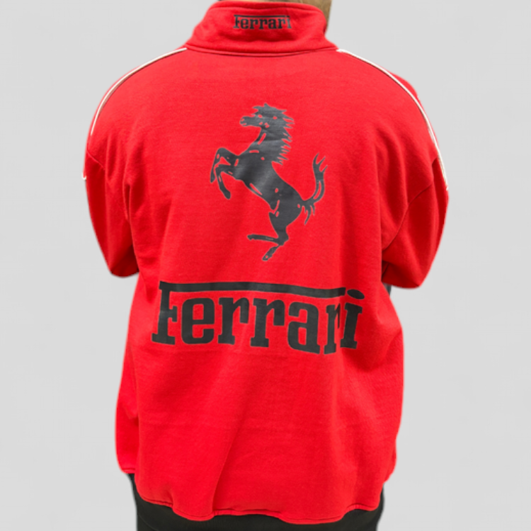 Red Ferrari Premium Turbo Racer Jacket