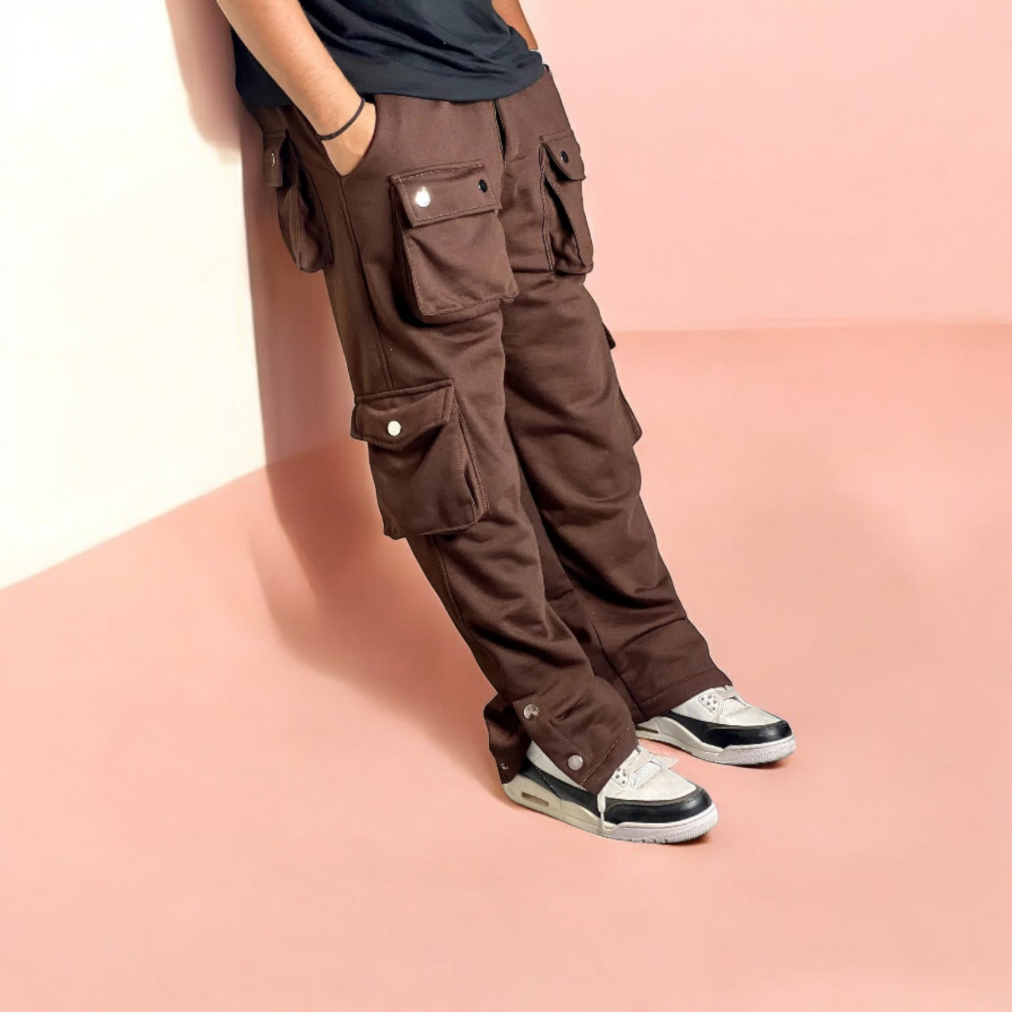 Cargo Baggy Track Pant