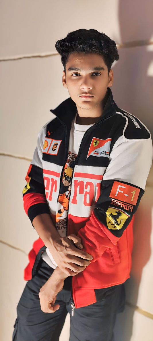 Ferrari F1 Vintage Racing jacket: comfortable And partywear