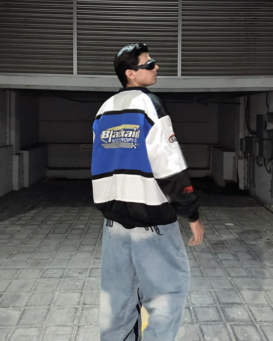 Black Air F1 Velocity Racing Jacket at vintagedrip