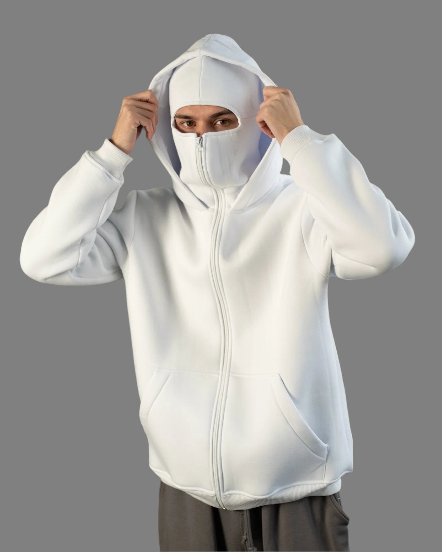 Balaclava Hoodie for Men & Women | Vintage Drip Design